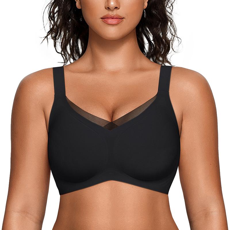 🎁Last Day 60% OFF🎉QIAWI Women Wireless V-Neck Mesh Bralette