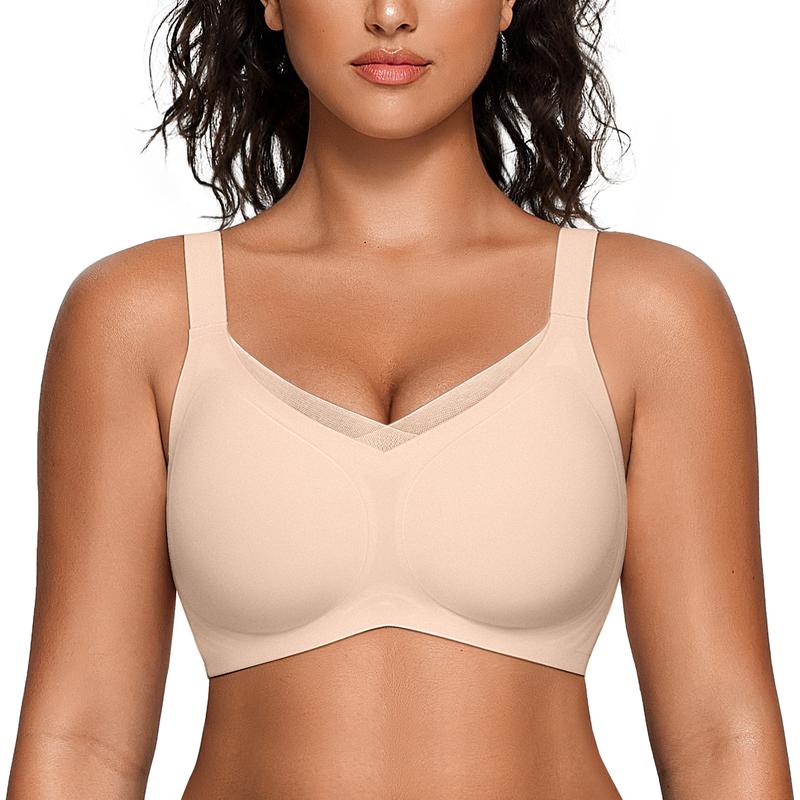 🎁Last Day 60% OFF🎉QIAWI Women Wireless V-Neck Mesh Bralette
