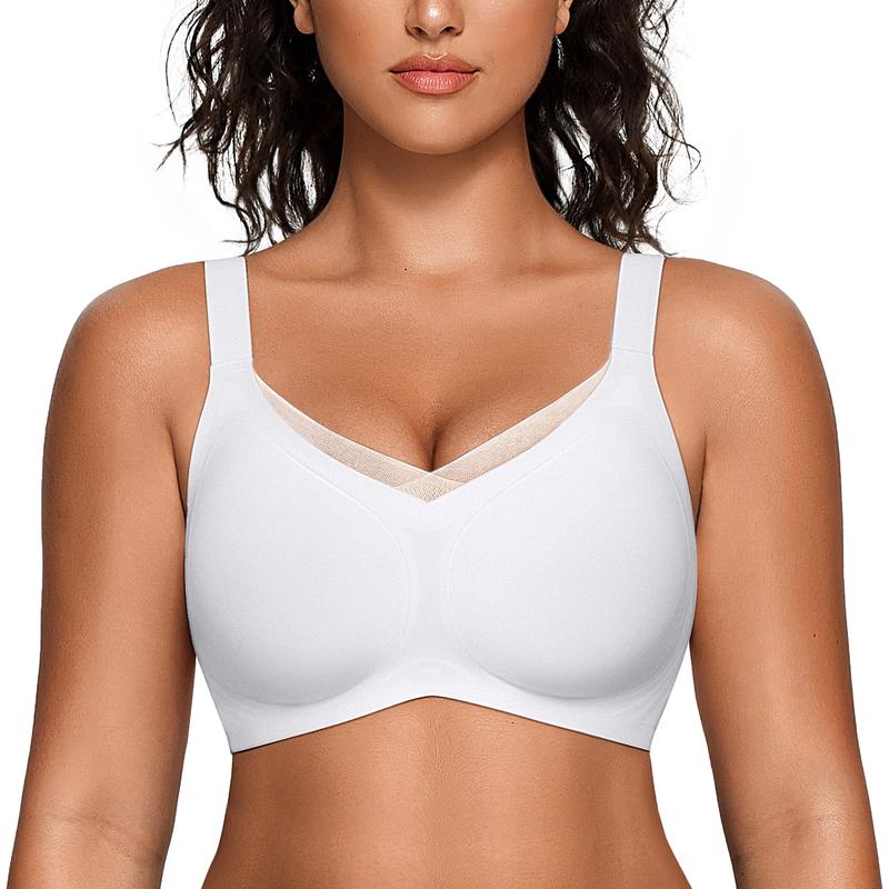 🎁Last Day 60% OFF🎉QIAWI Women Wireless V-Neck Mesh Bralette
