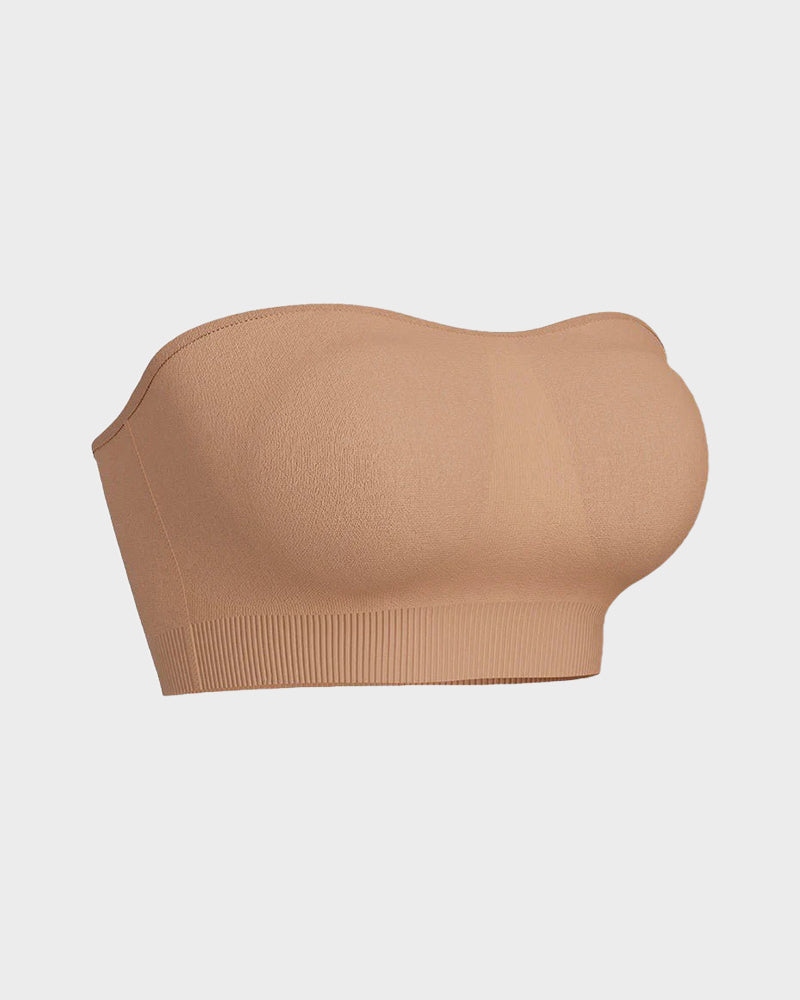 💜Non-Slip Bandeau Seamless Wireless Strapless Bra(2 PCS)