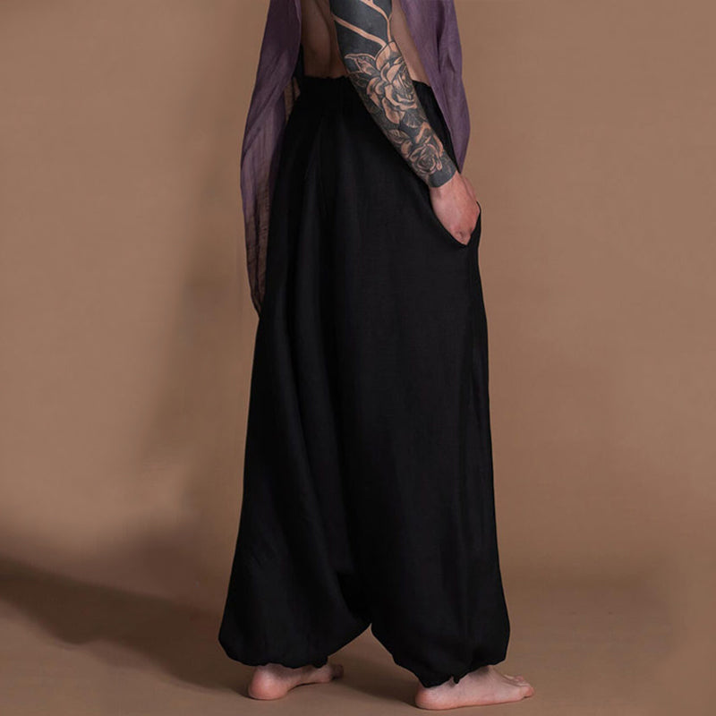 Striped Harem Pants