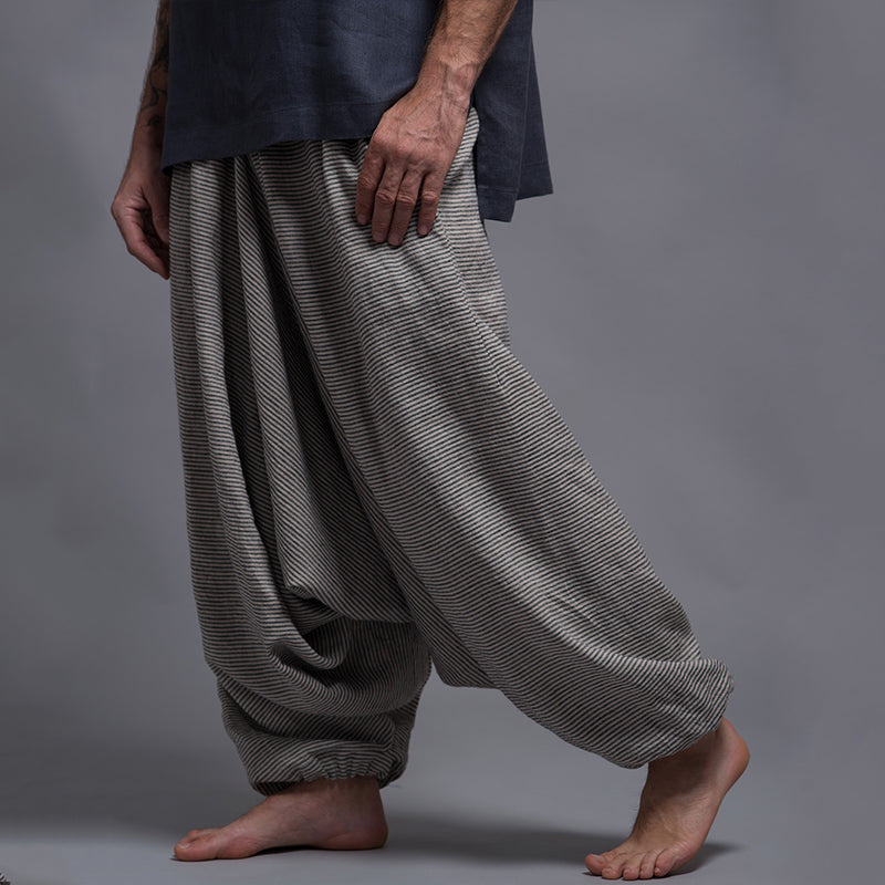 Striped Harem Pants