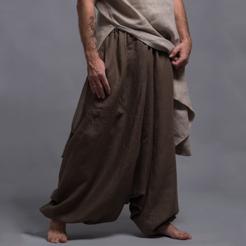 Striped Harem Pants